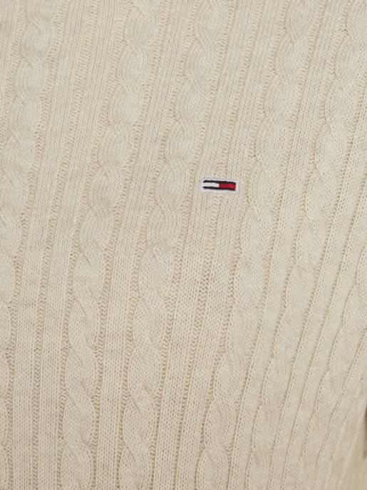 TOMMY JEANS TJW CABLE ESSENTIAL SWEATER