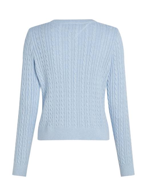 TOMMY JEANS TJW CABLE ESSENTIAL SWEATER