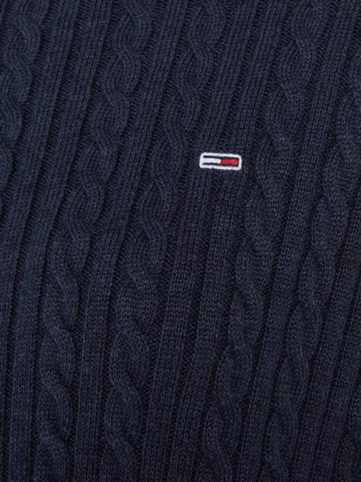 TOMMY JEANS TJW CABLE ESSENTIAL SWEATER