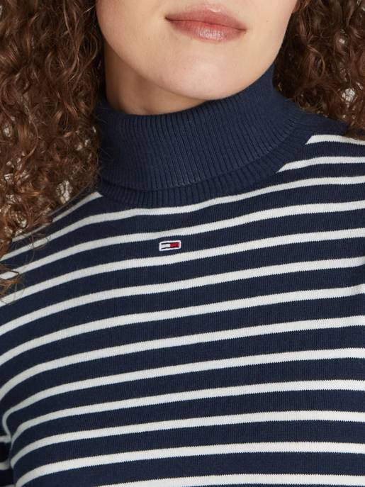 TOMMY JEANS TJW ESSENTIAL TRTLNK SWEATER EXT