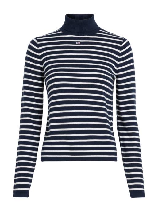 TOMMY JEANS TJW ESSENTIAL TRTLNK SWEATER EXT