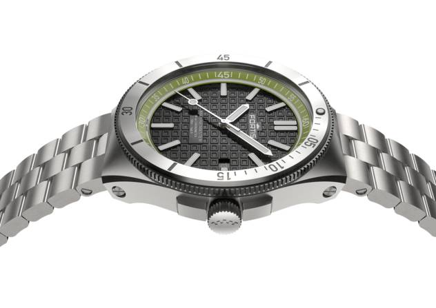 FORTIS Uhr "MARINEMASTER M-44 WOODPECKER GREEN AUF BLOCK BRACELET"