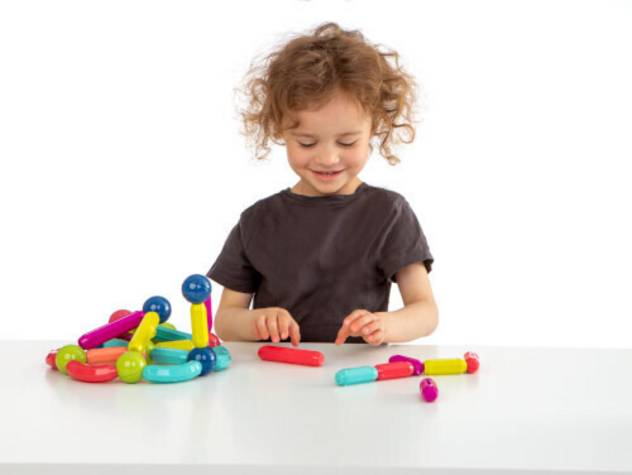 VEDES CR Magnetische Baustäbe+Kugeln