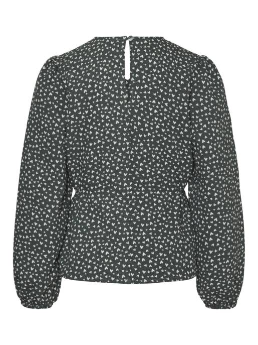 VERO MODA Girl VMBANNY LS TOP WVN GIRL