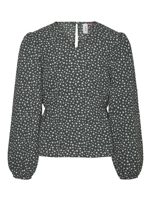 VERO MODA Girl VMBANNY LS TOP WVN GIRL
