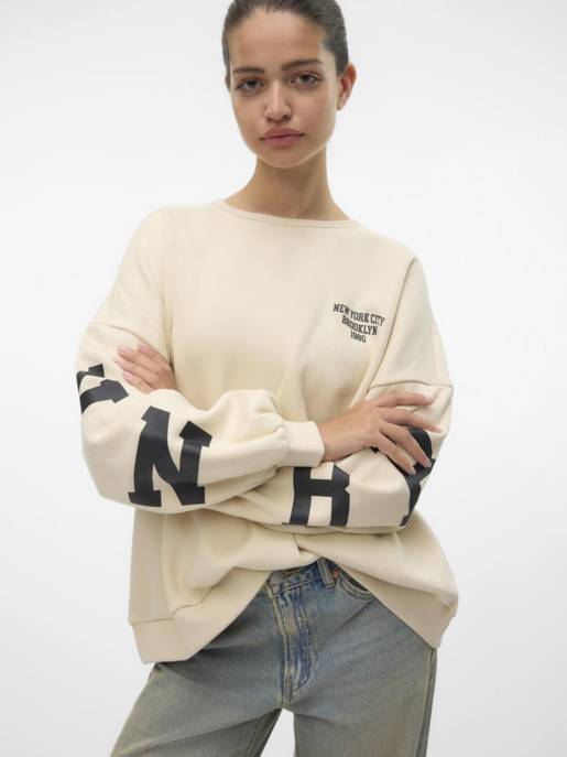 VERO MODA VMCIANNA MALY LS SWEAT BOX JRS