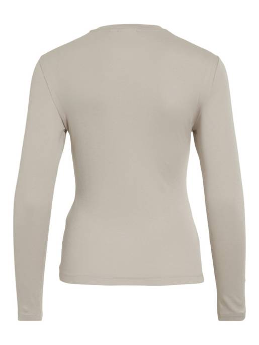 VILA VIALEXIA O-NECK L/S TOP - NOOS