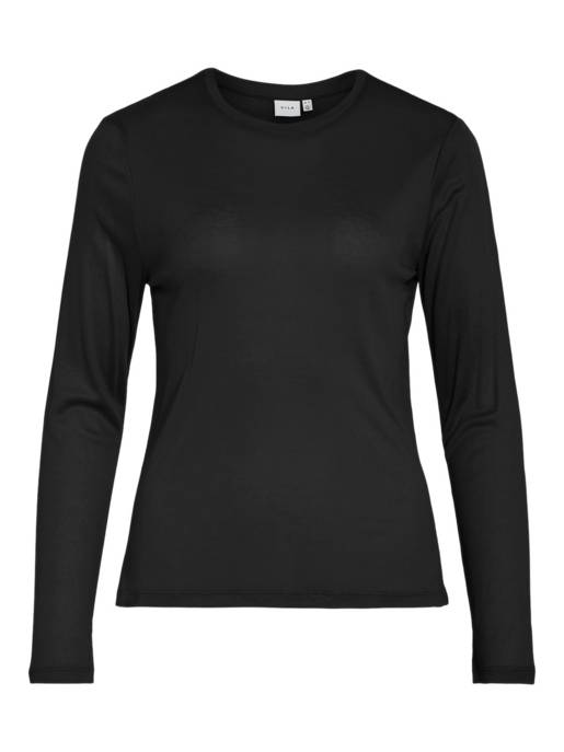 VILA VIALEXIA O-NECK L/S TOP - NOOS