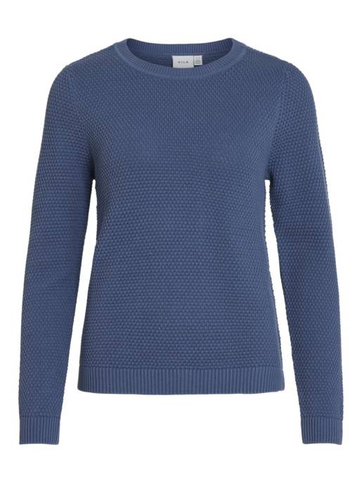 VILA VIDALO O-NECK L/S KNIT TOP- NOOS
