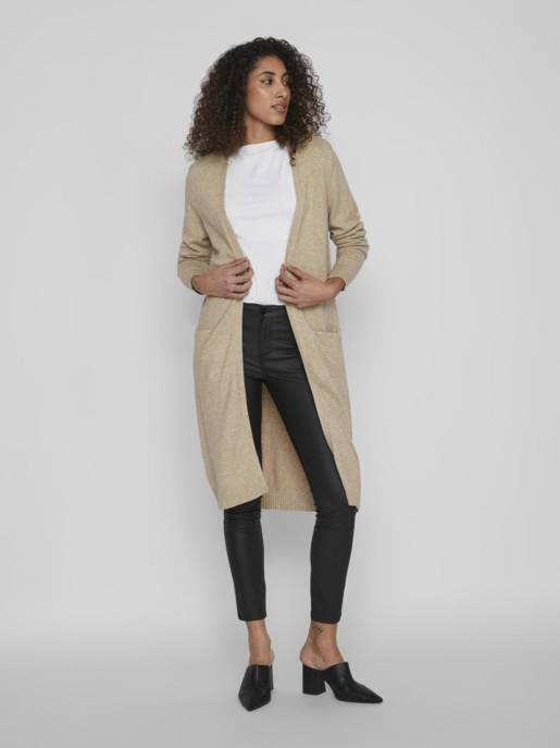 VILA VIRIL LONG L/S KNIT CARDIGAN - NOOS