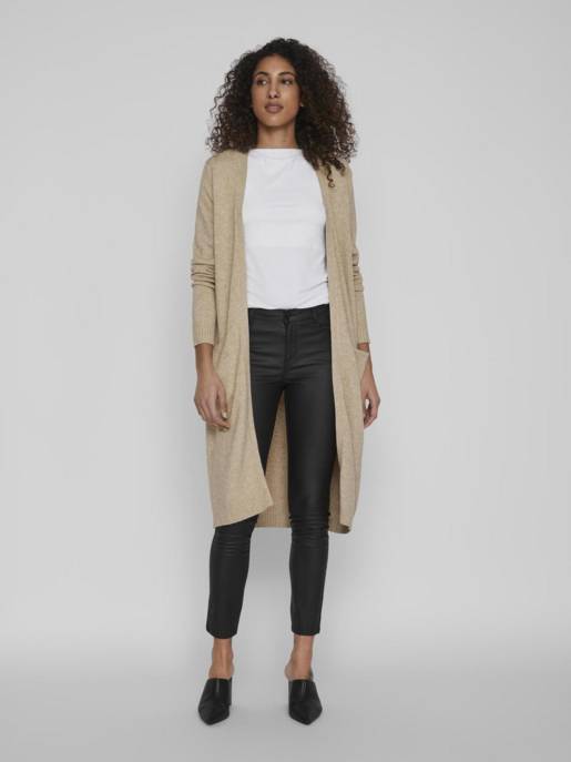 VILA VIRIL LONG L/S KNIT CARDIGAN - NOOS