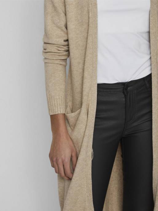 VILA VIRIL LONG L/S KNIT CARDIGAN - NOOS