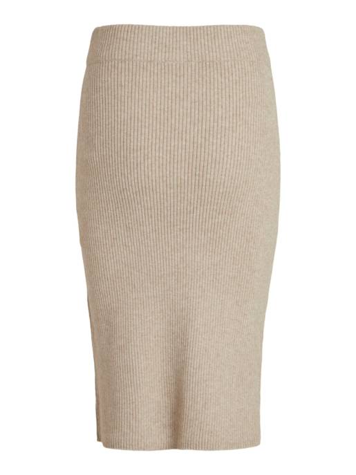 VILA VIRIL PENCIL HW KNIT SKIRT - NOOS