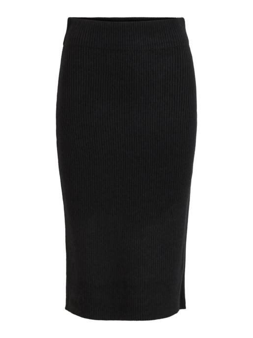VILA VIRIL PENCIL HW KNIT SKIRT - NOOS