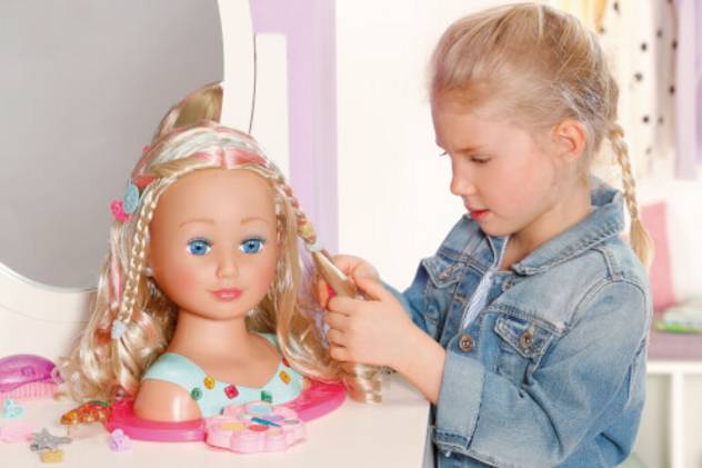 ZAPF BABY Born Sister Styling Head Princess