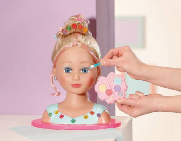 ZAPF BABY Born Sister Styling Head Princess