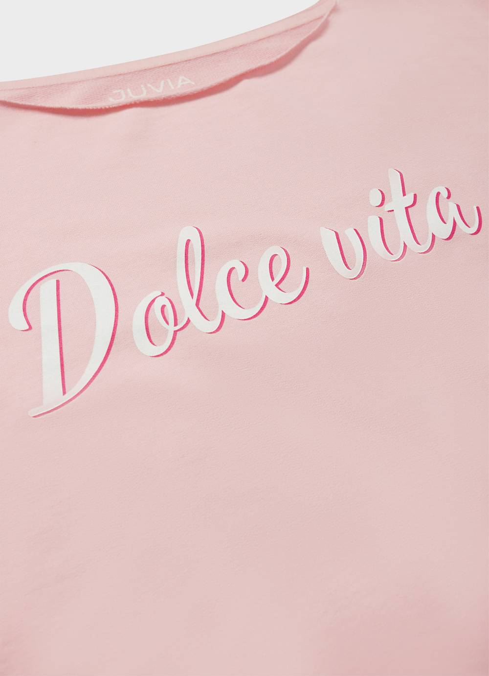 Juvia Dolce Vita Fleece Sweater Shortsleeve