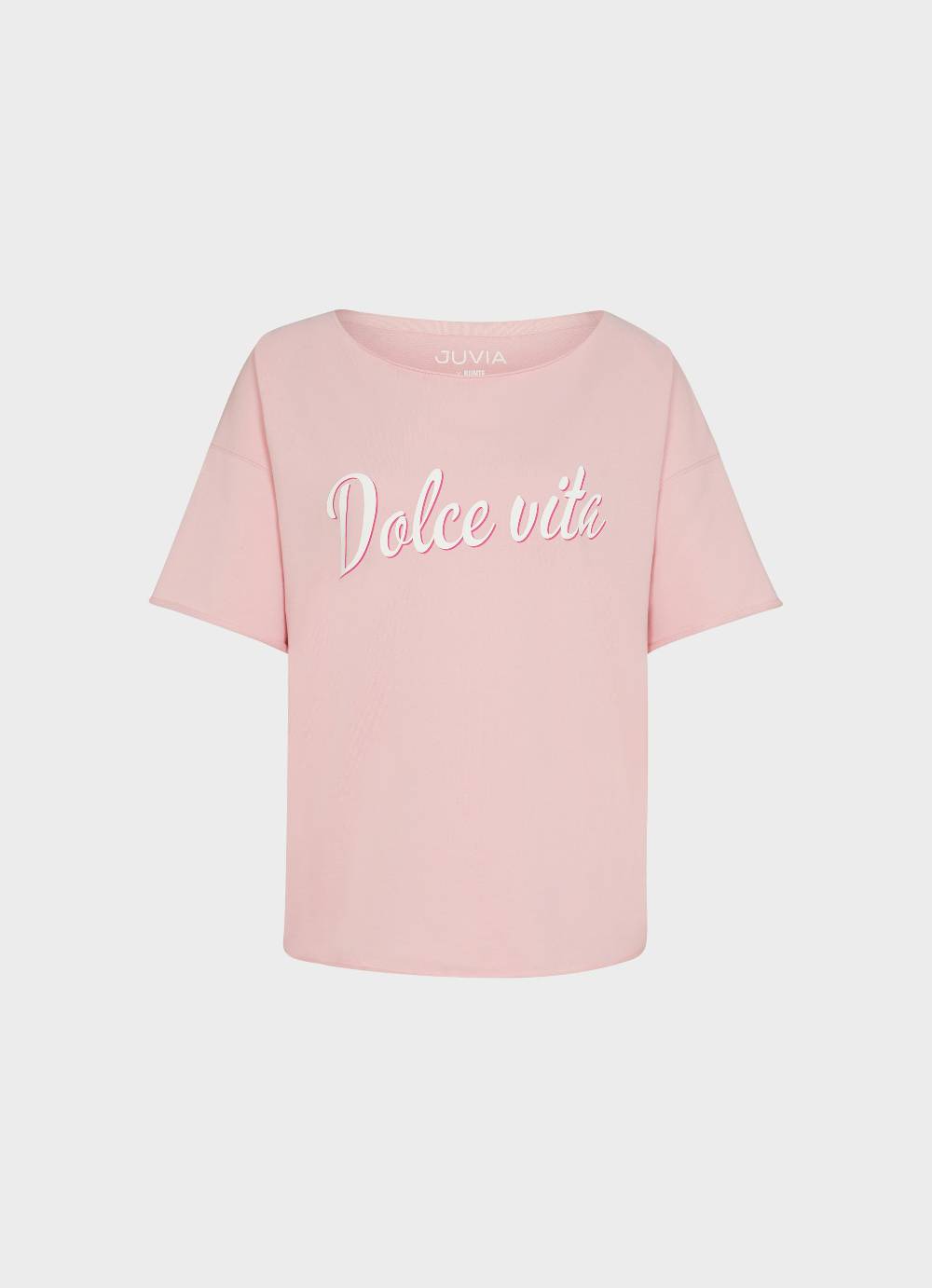 Juvia Dolce Vita Fleece Sweater Shortsleeve