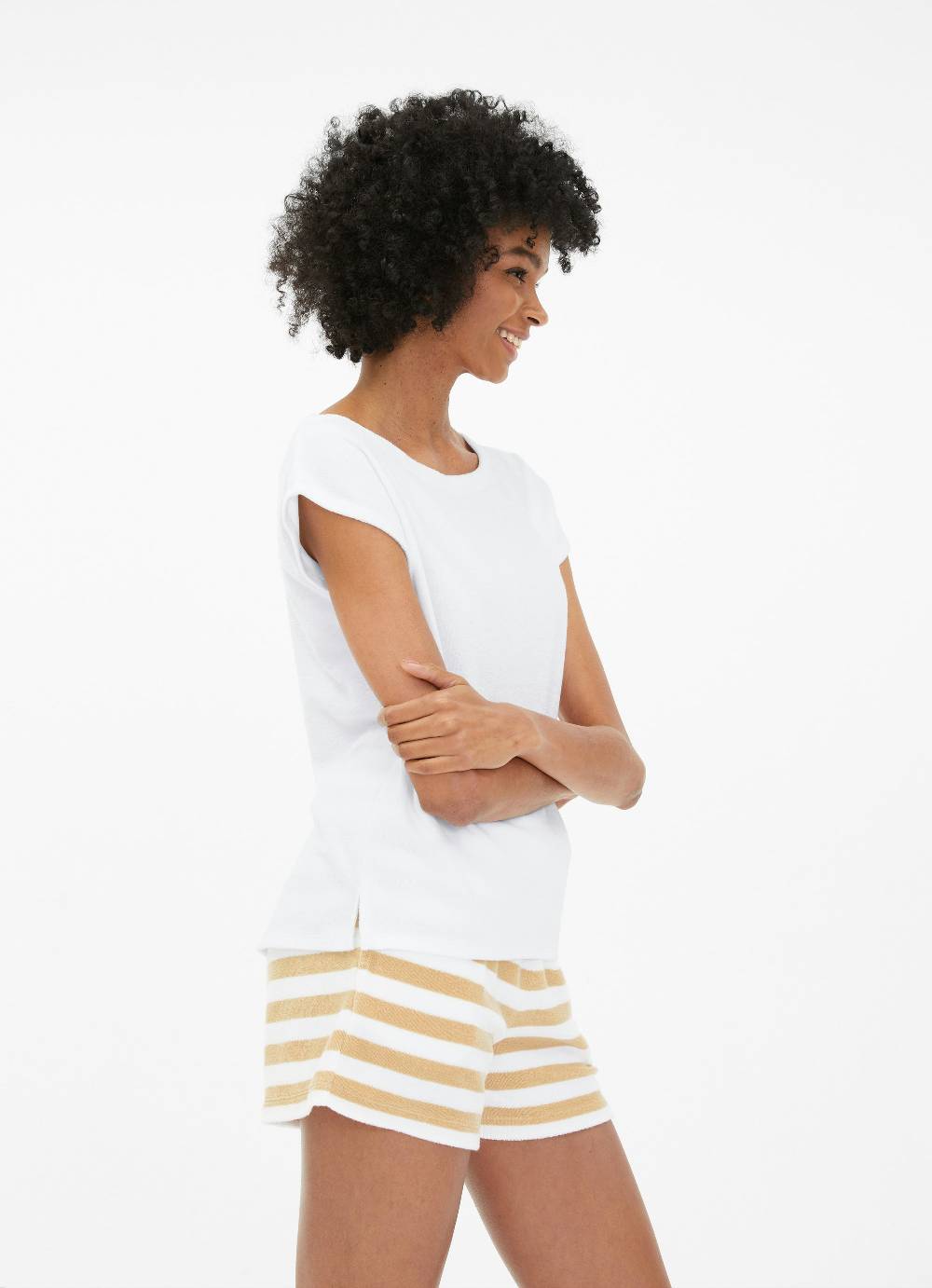 Juvia Frottee Boxy - T-Shirt