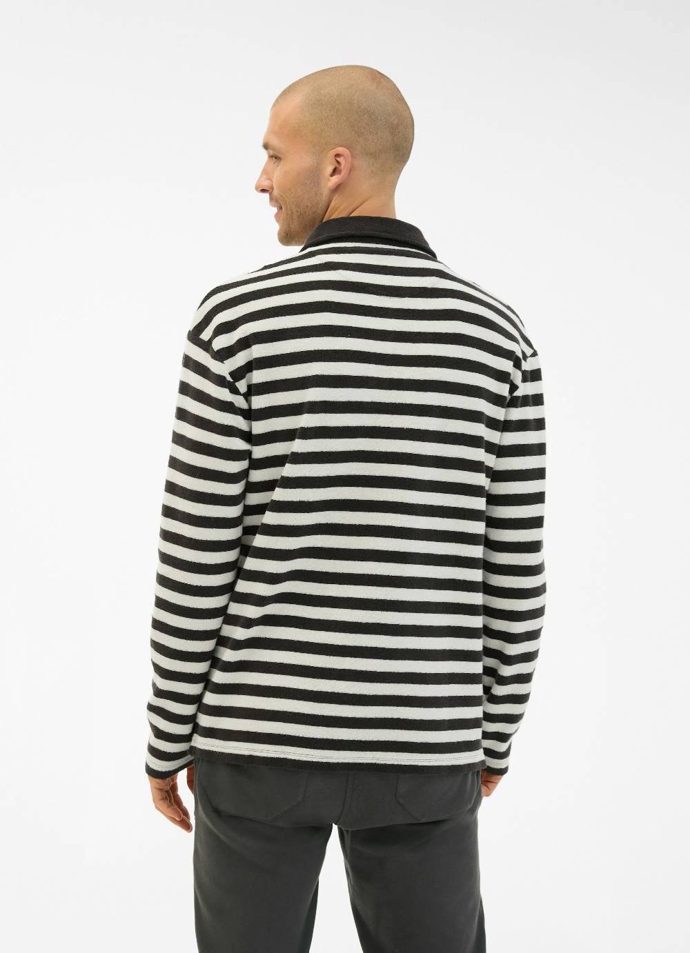 Juvia Frottee Polo - Longsleeve