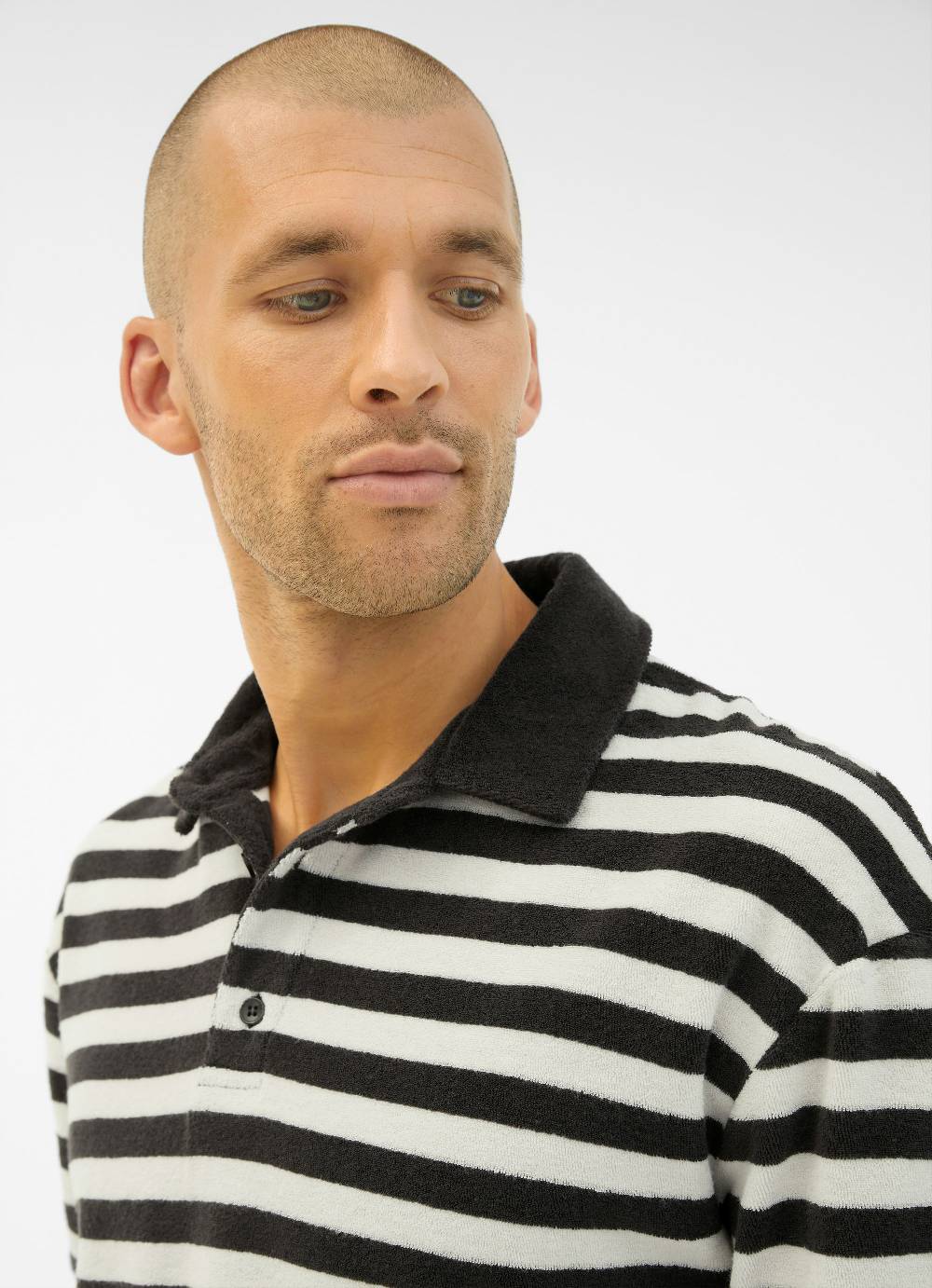 Juvia Frottee Polo - Longsleeve