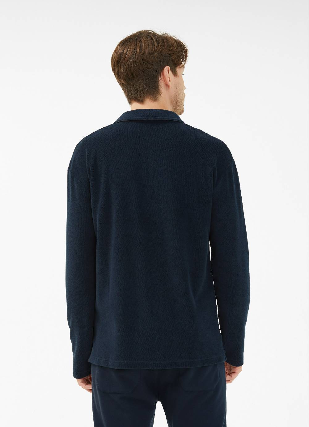 Juvia Frottee - Polo-Longsleeve
