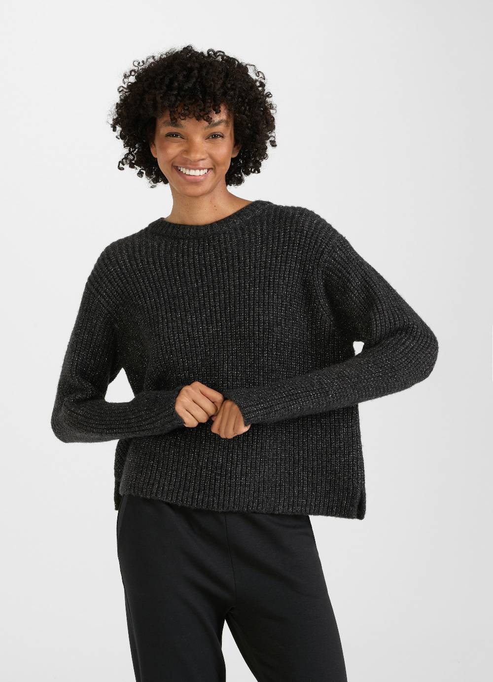 Juvia Glitzer Strick - Pullover