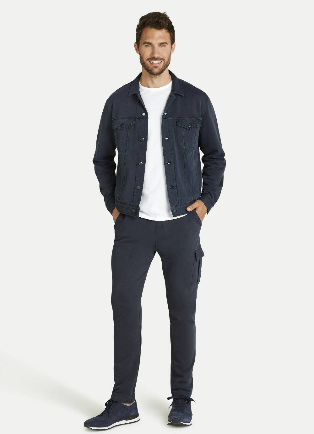 Juvia Jacke In Denim-Optik