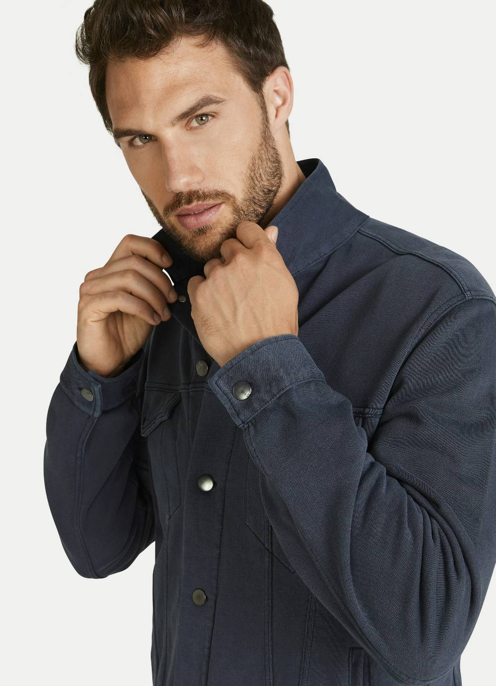 Juvia Jacke in Denim-Optik