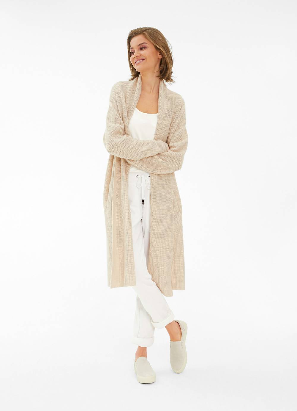 Juvia Langer Oversized - Cardigan