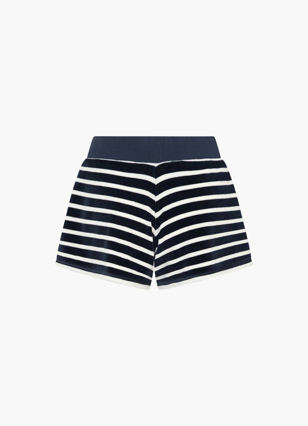 Juvia Monaco Baby Shorts Velvet Striped