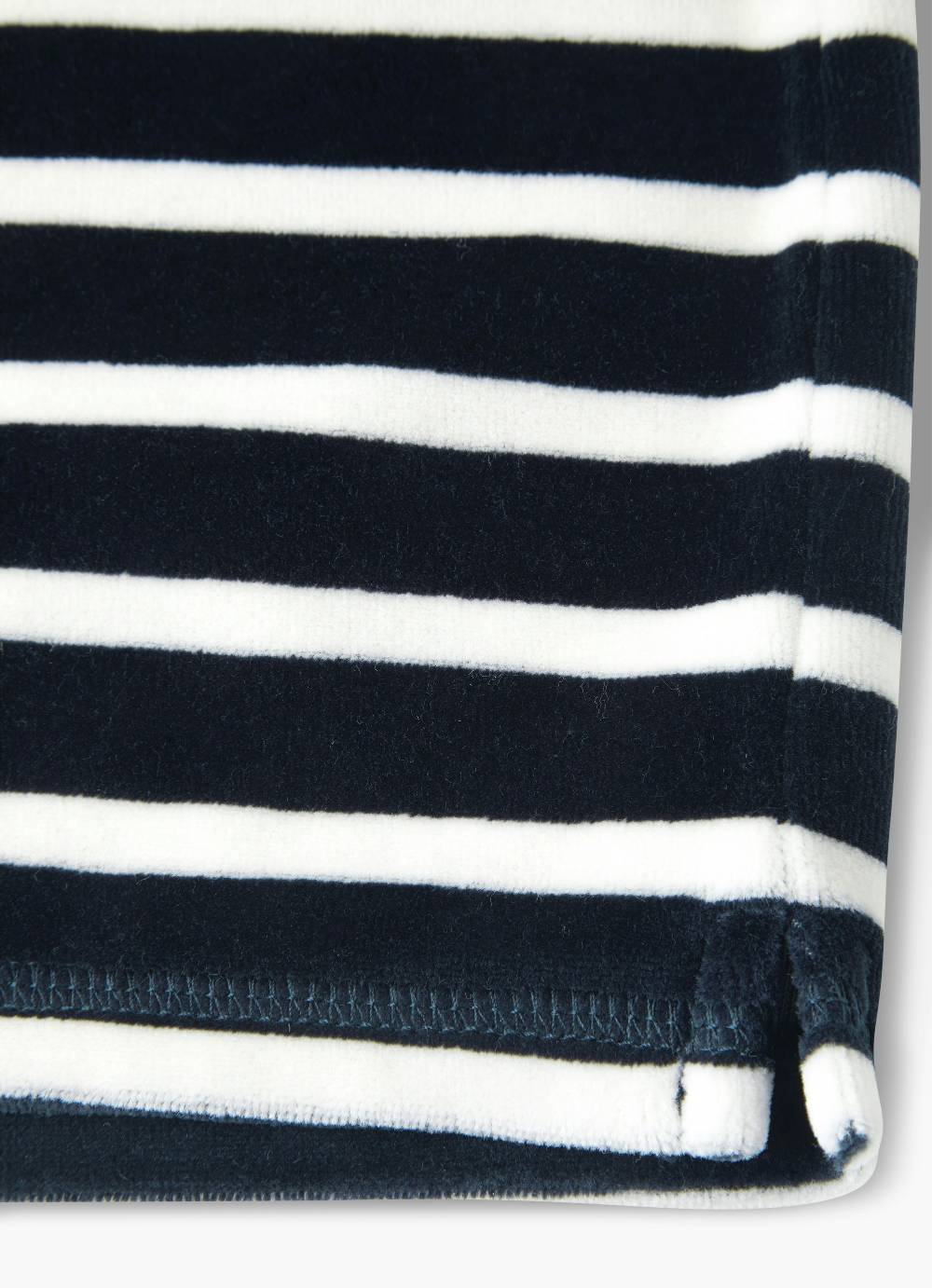 Juvia Monaco Baby Shorts Velvet Striped