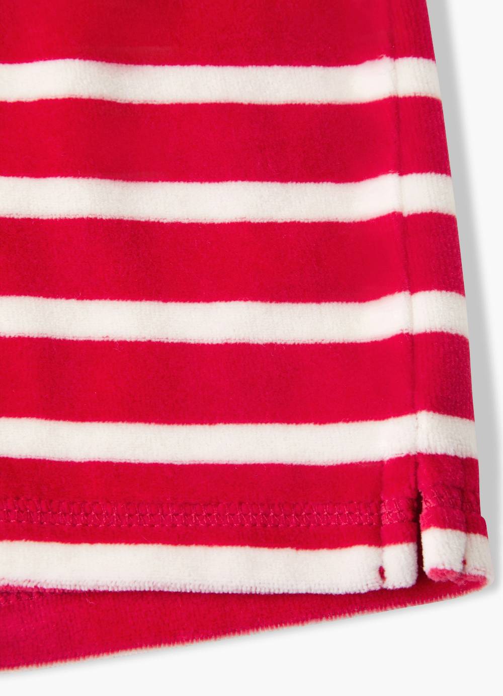 Juvia Monaco Baby Shorts Velvet Striped