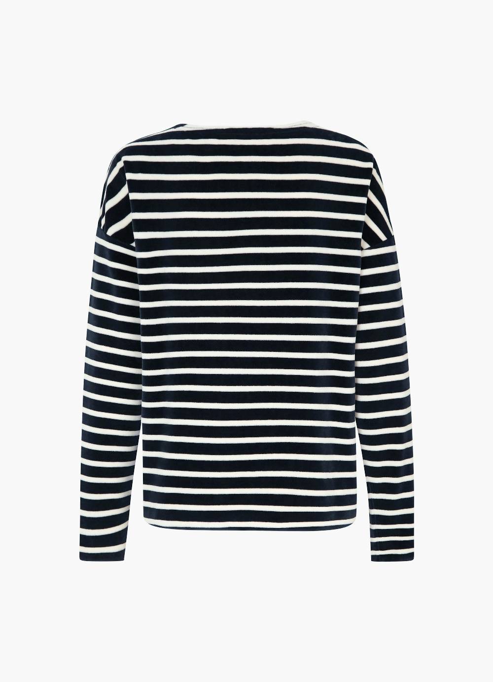 Juvia Monaco Baby Sweater Velvet Striped