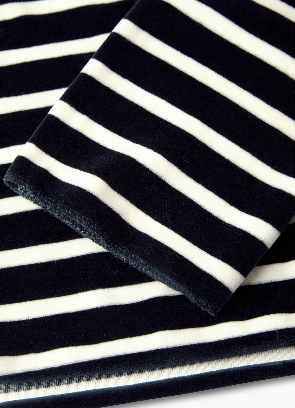 Juvia Monaco Baby Sweater Velvet Striped