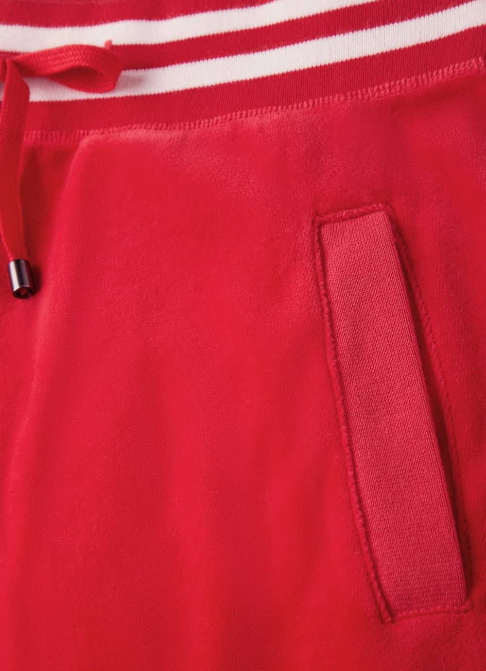 Juvia Monaco Baby Trousers Velvet Striped