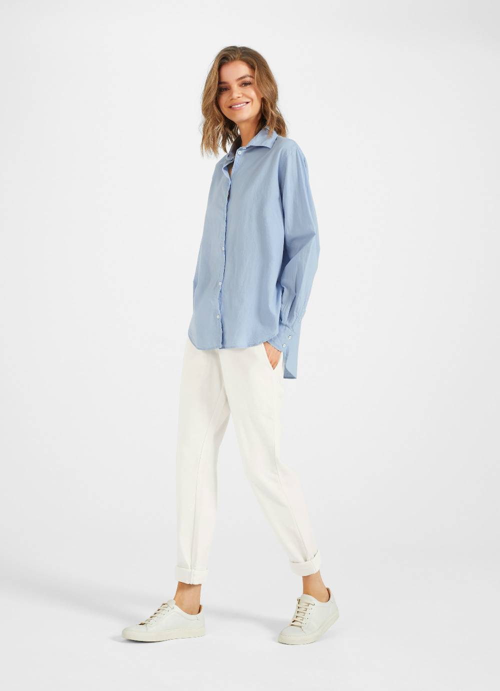 Juvia Popeline Bluse