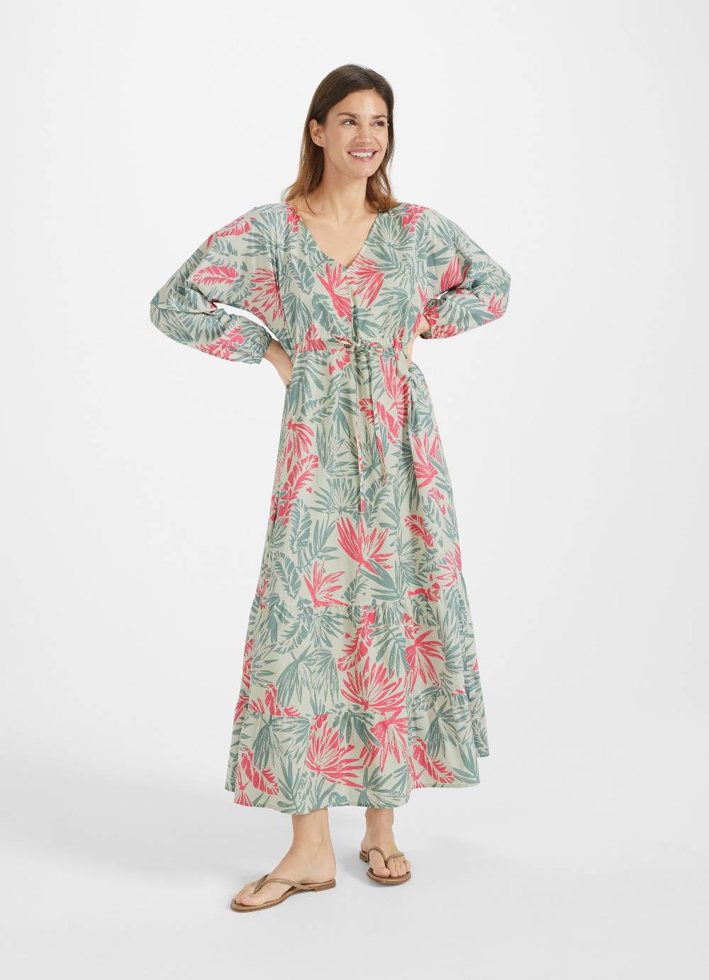 Juvia Popeline - Maxi Kleid