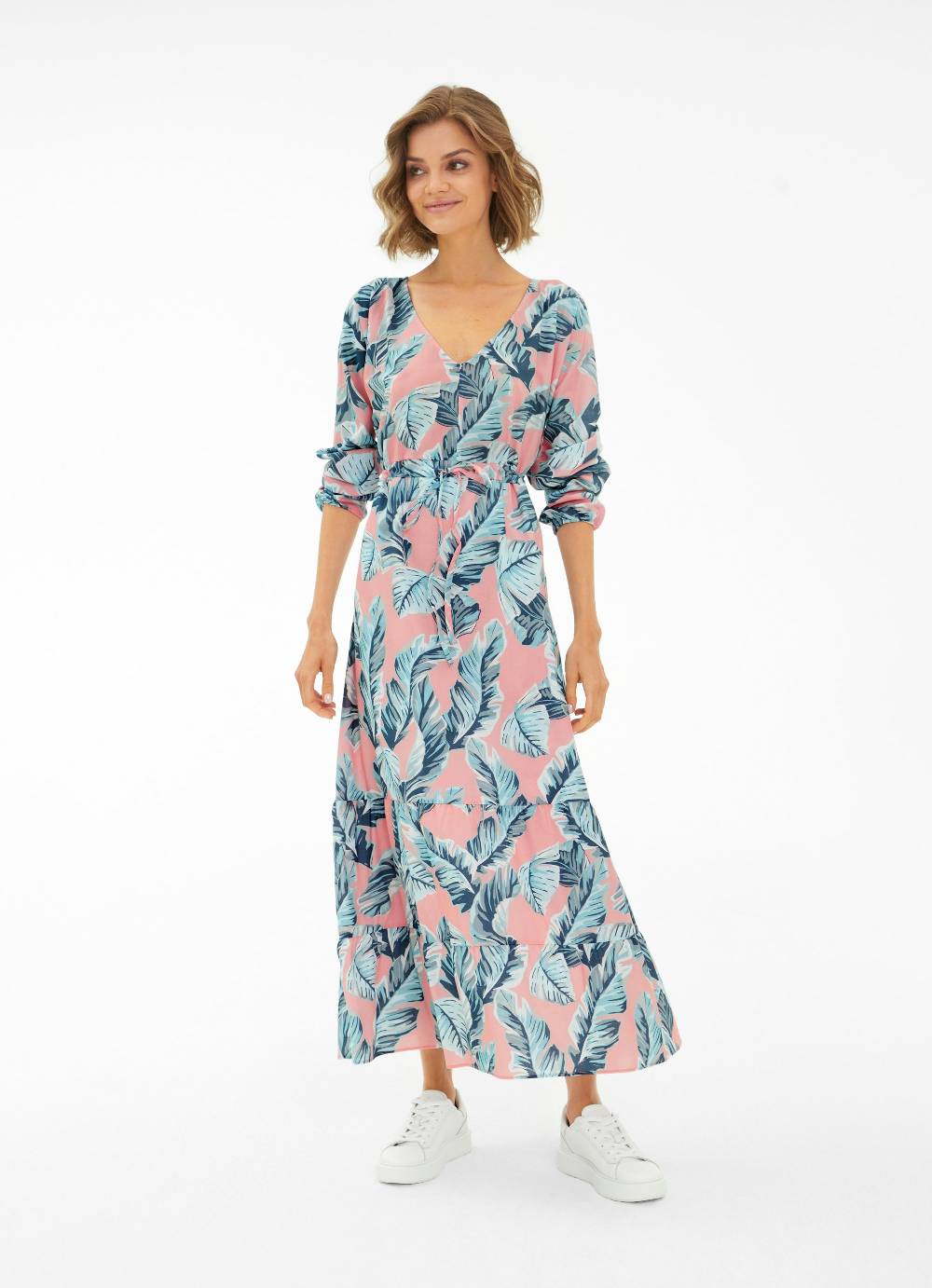 Juvia Popeline - Maxi Kleid