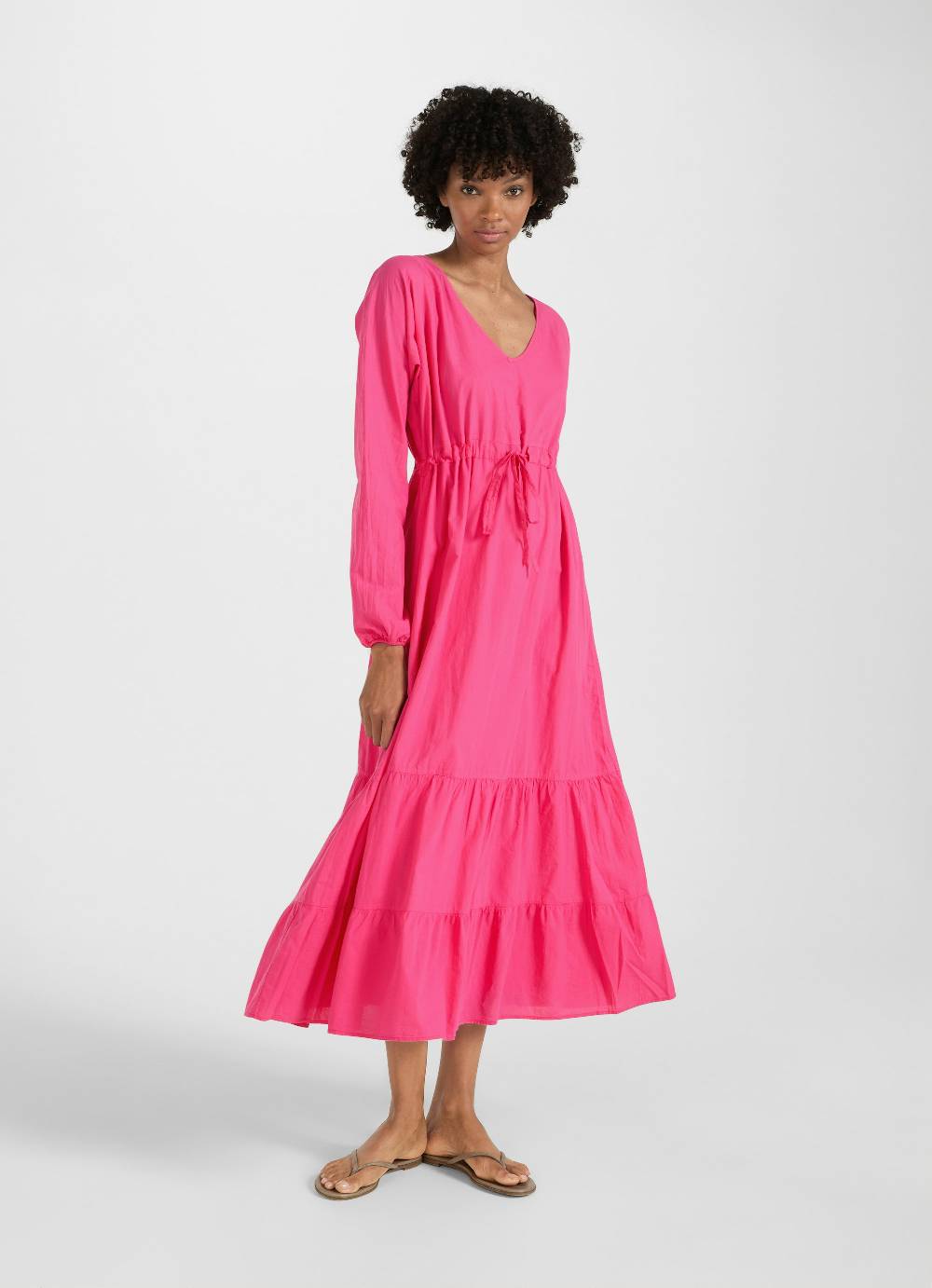 Juvia Popeline - Maxi Kleid