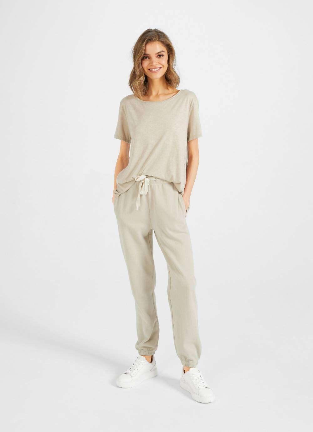 Juvia T-Shirt Mit Kellerfalte