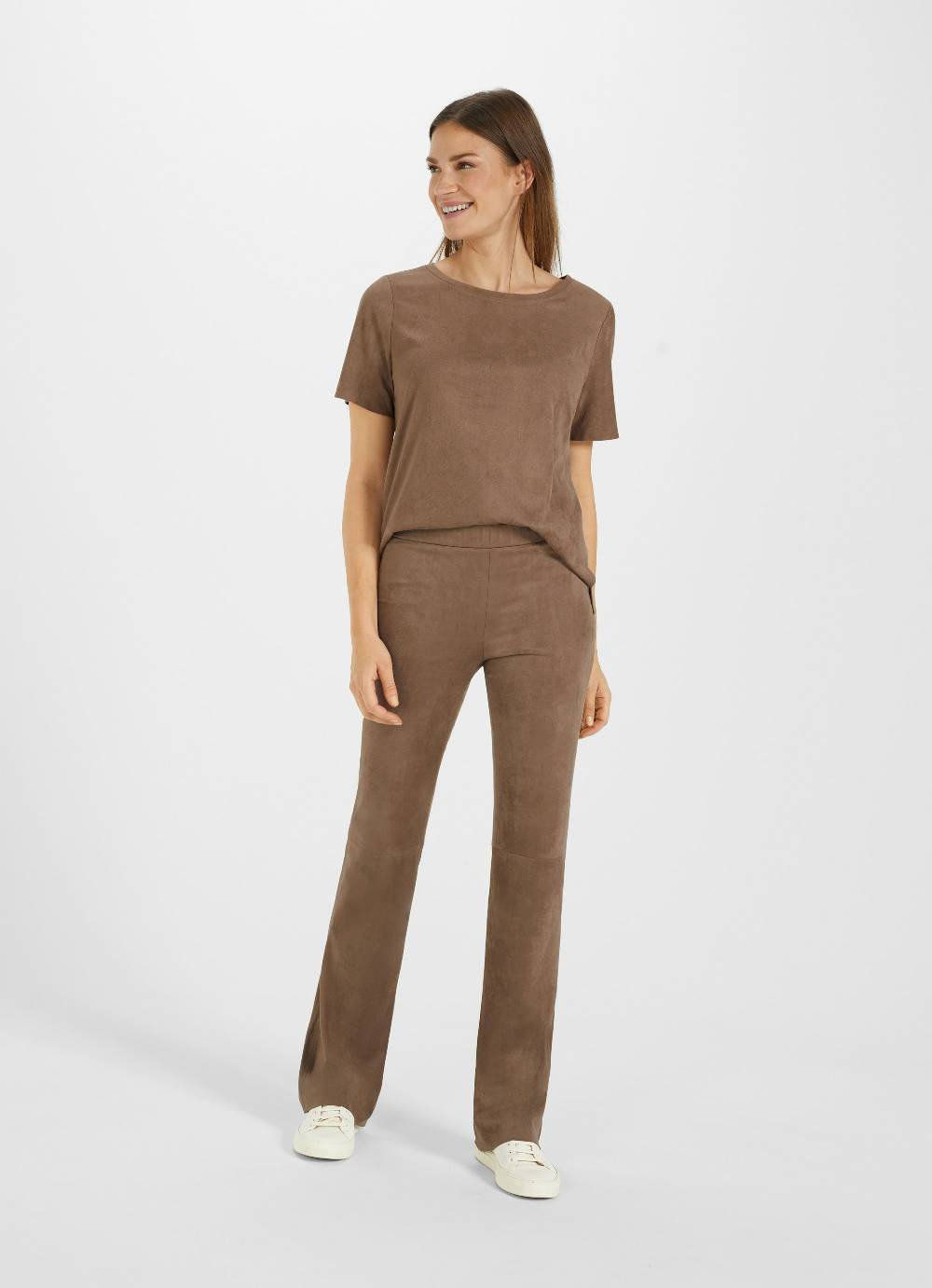 Juvia Tech Velours -Bootcut Hose