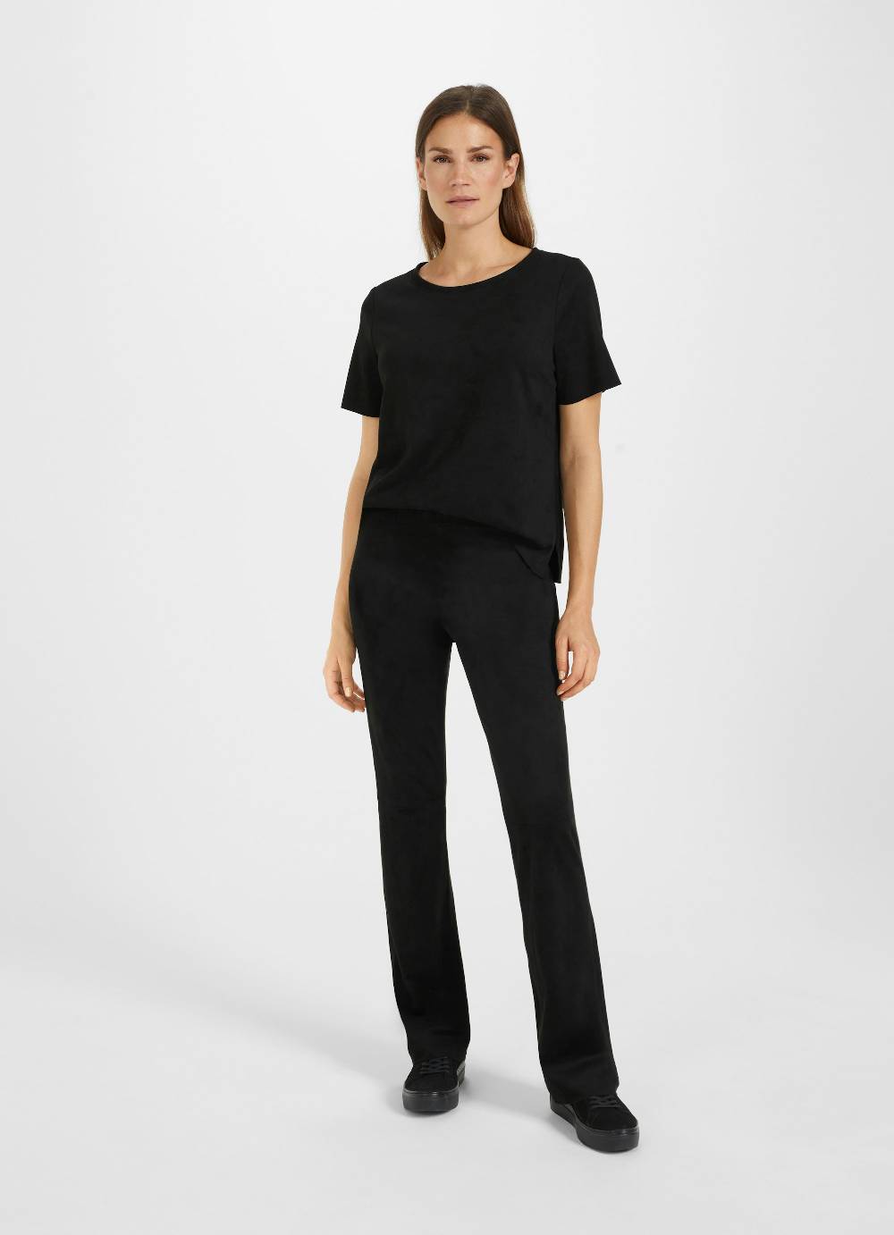 Juvia Tech Velours -Bootcut Hose