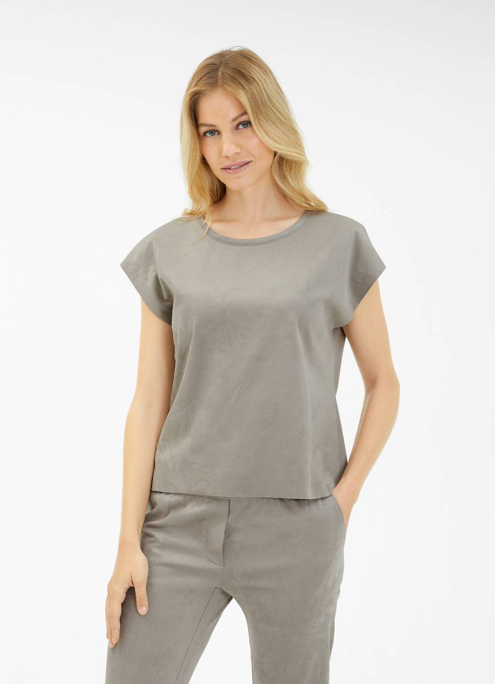 Juvia Tech Velours - T-Shirt