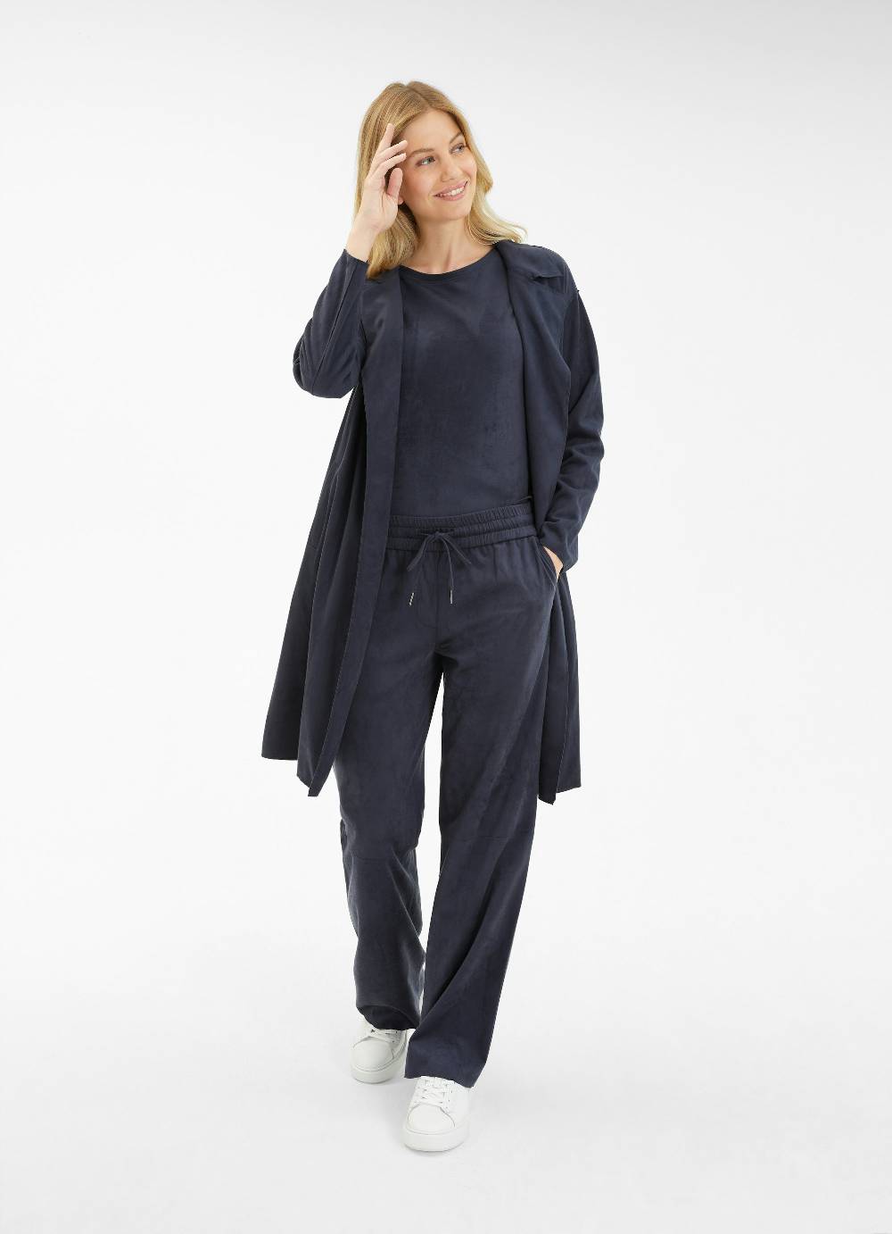 Juvia Tech Velours - Trenchcoat