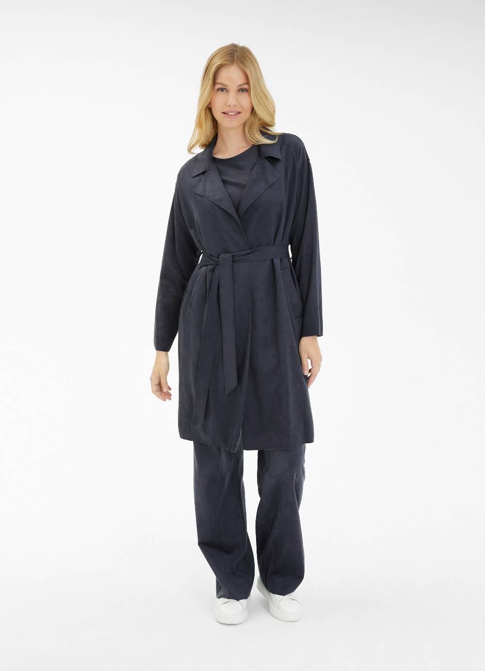 Juvia Tech Velours - Trenchcoat