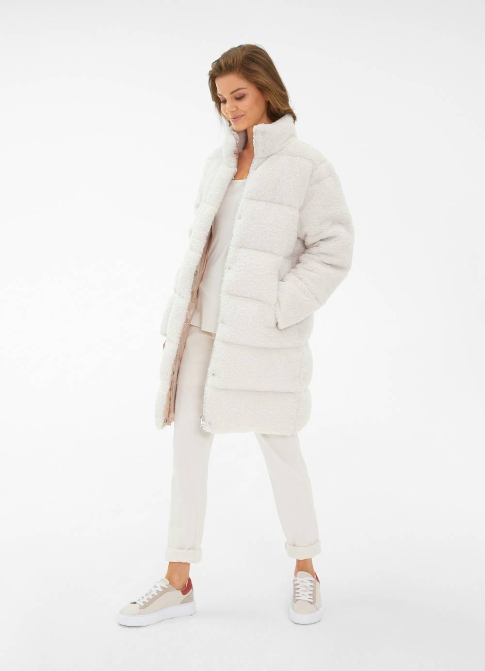 Juvia Teddyfell - Daunenmantel