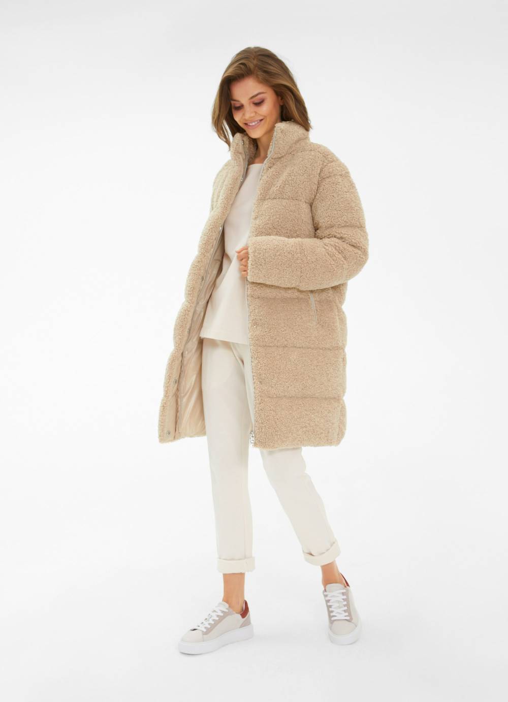 Juvia Teddyfell - Daunenmantel