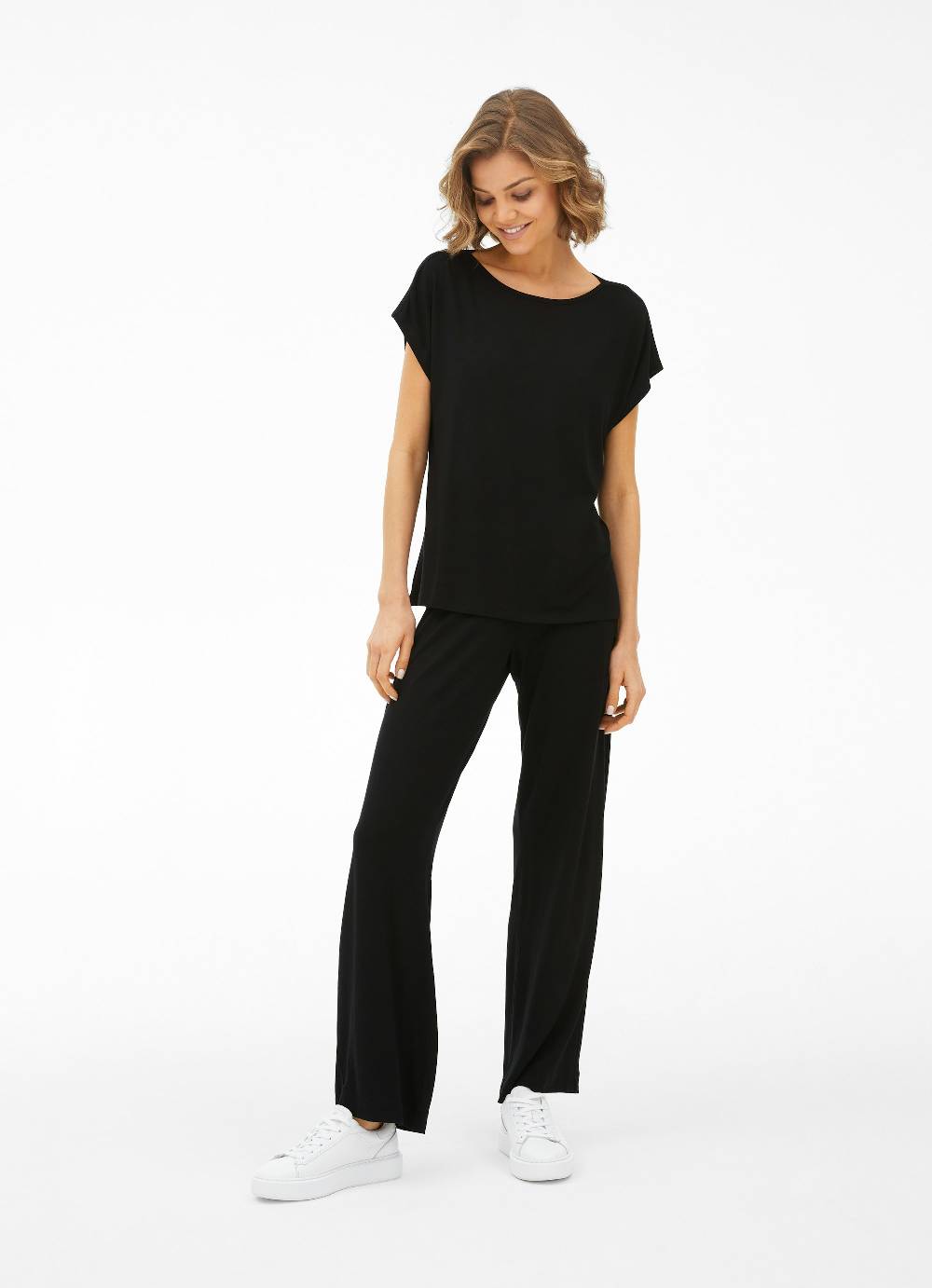 Juvia Wide Leg Fit - Jerseyhose