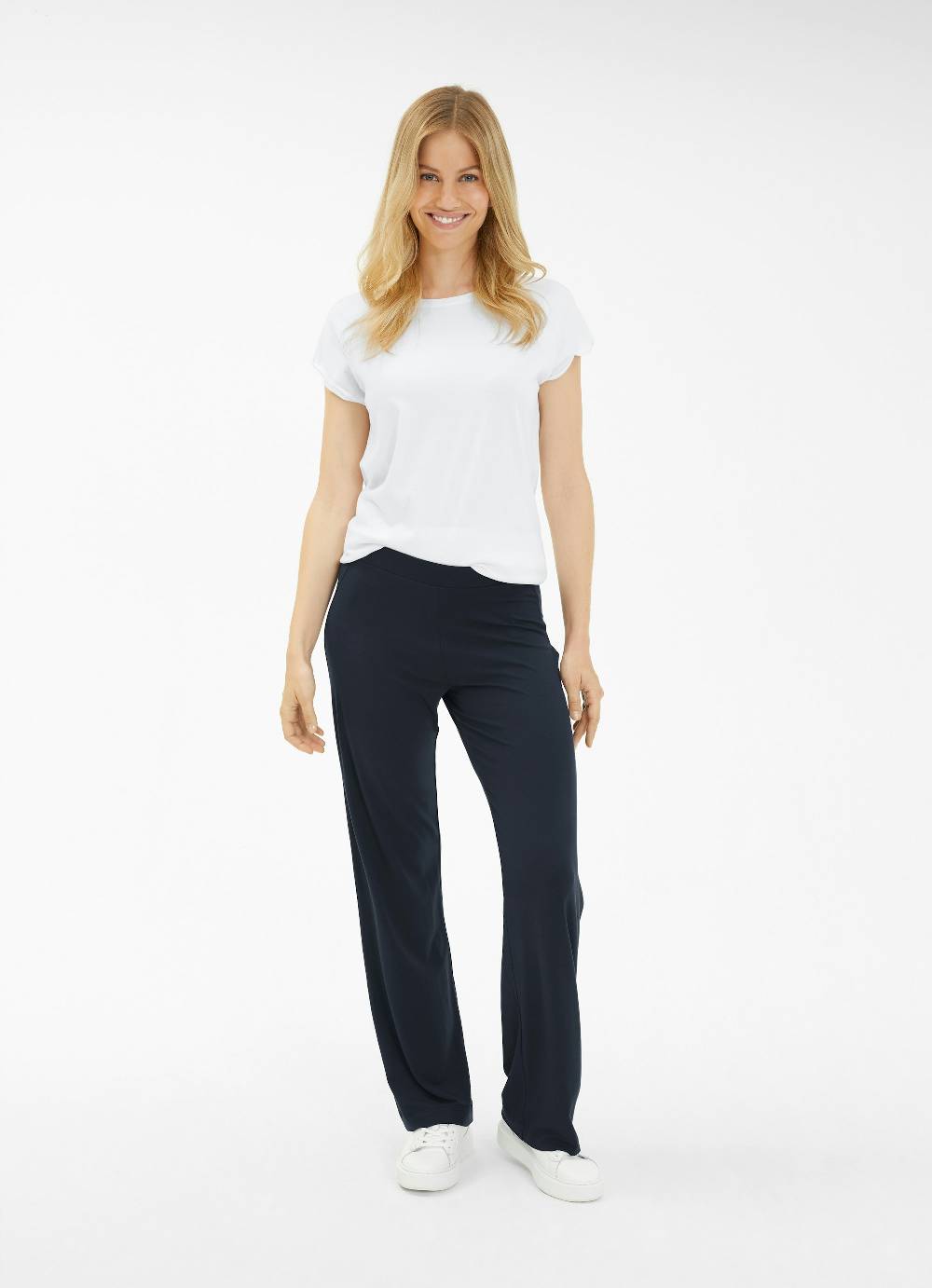 Juvia Wide Leg Fit - Jerseyhose
